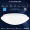 Luxrite 11 Inch LED Flush Mount Light 5CCT 2700K-5000K 20W 1500LM Dimmable Damp Rated Energy Star ETL LR23158-1PK - alternate 5